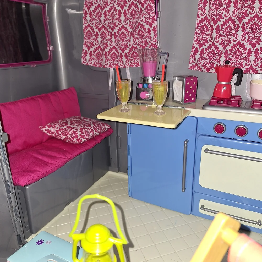 Our Generation RV with Many Colorful Accessories - Picture 5 of 12